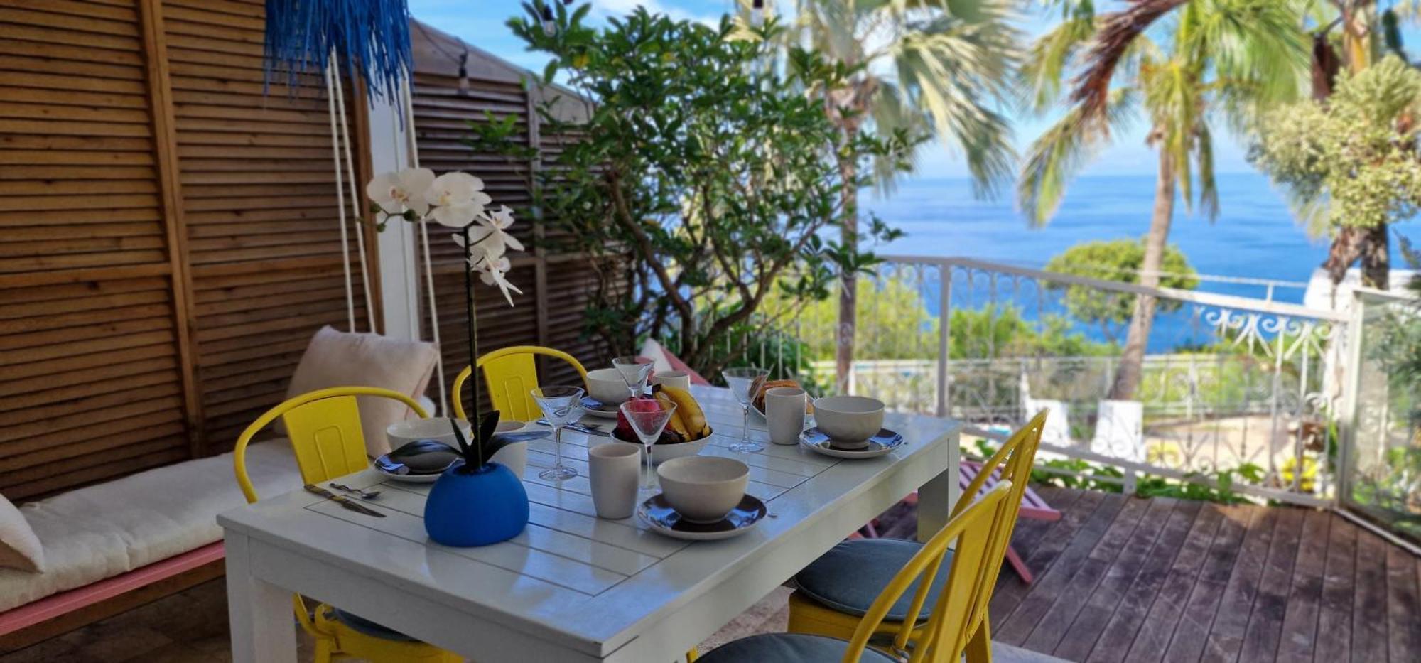 La Boheme, Residence De 5 Appartements Avec Piscine, Vue Ocean, Petite Ile Exterior foto
