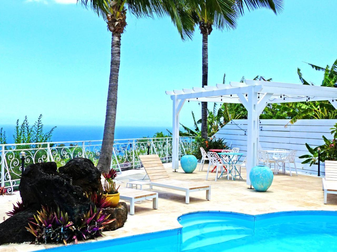 La Boheme, Residence De 5 Appartements Avec Piscine, Vue Ocean, Petite Ile Exterior foto