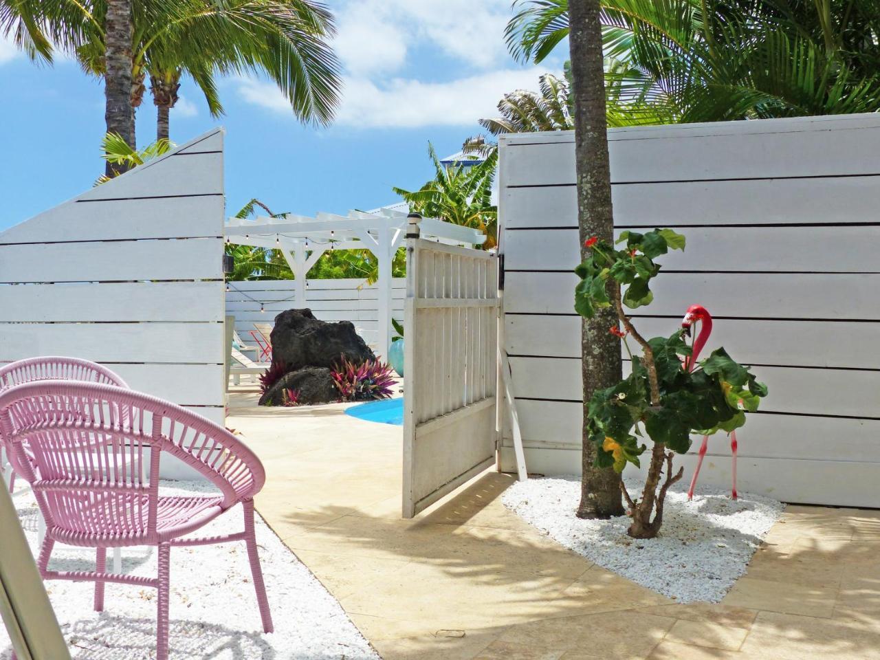 La Boheme, Residence De 5 Appartements Avec Piscine, Vue Ocean, Petite Ile Exterior foto